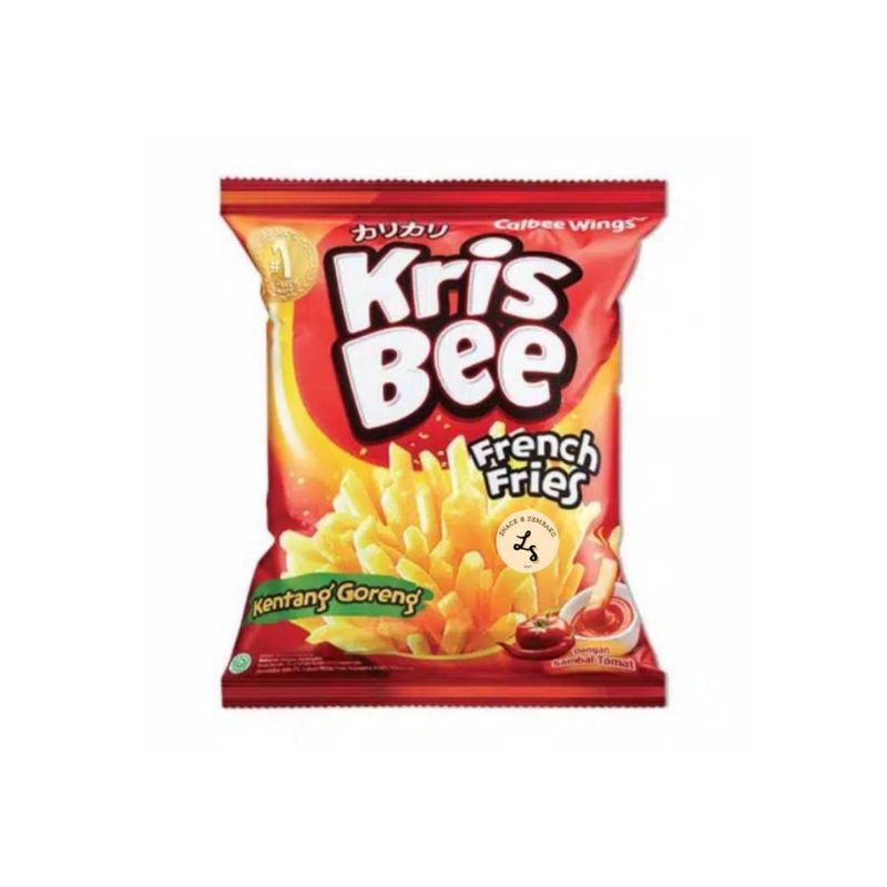 KRISBEE French Fries Kentang Goreng [ Renceng 10 pcs x 9 Gr ]