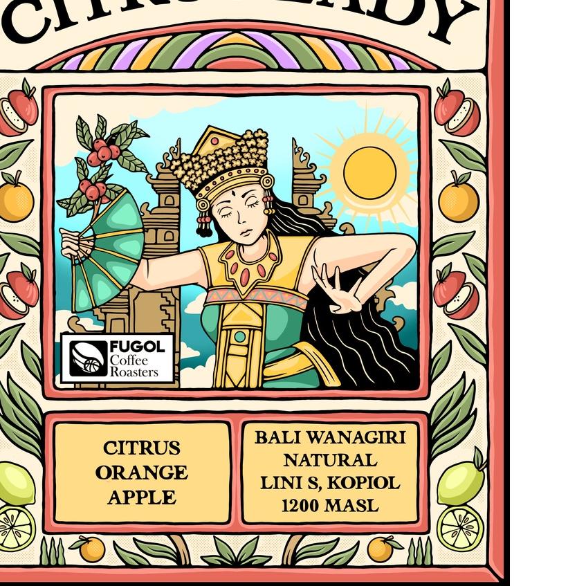 

☝ Kopi Arabika BALI CITRUS LADY (200 gr) Single Origin Specialty Coffee ✾
