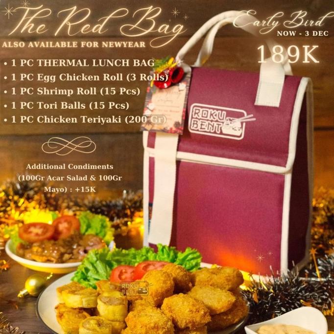 

CHRISTMAS HAMPERS BAG FROZEN FOOD ROKU BENTO (PARSEL GIFT TAHUN BARU - HR646541T