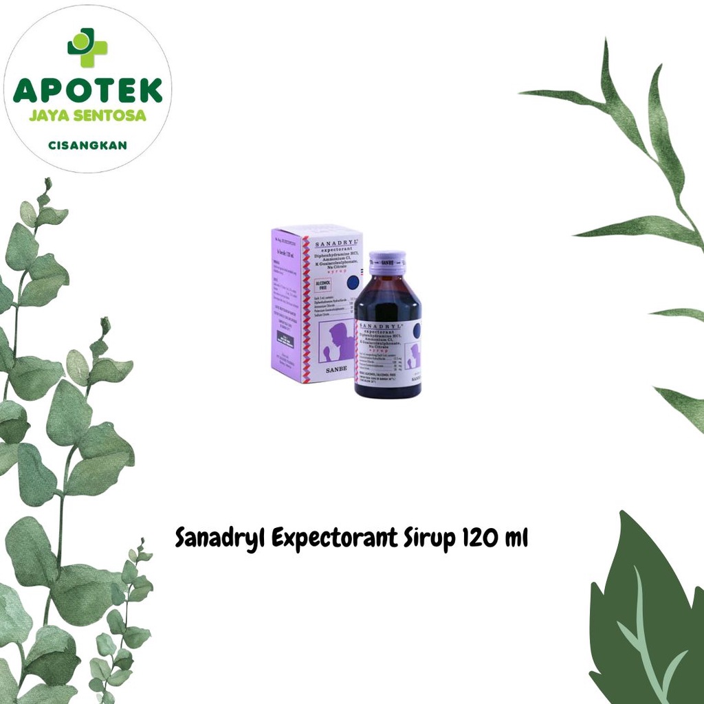 

Sanadryl Expectorant Sirup 120 ml