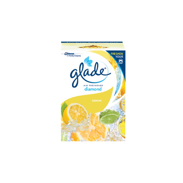 GLADE DIAMOND REFILL LEMON 80GR