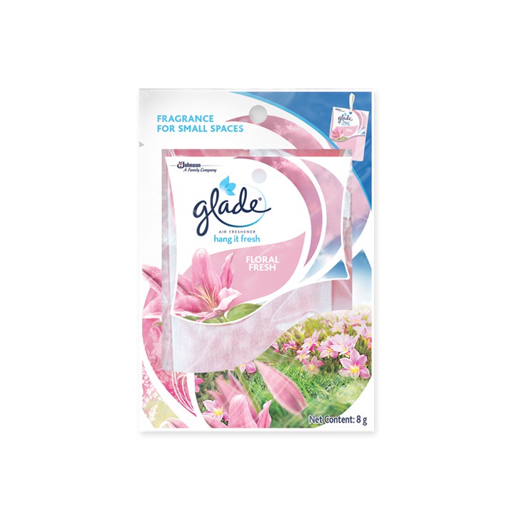 GLADE HANG IT 8GR FLORAL FRESH