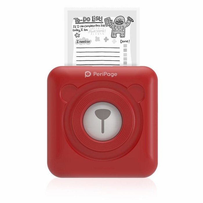 Terlaris Peripage A6 203 304 Dpi 57X30 Mini Printer Bluetooth Dupe Paperang