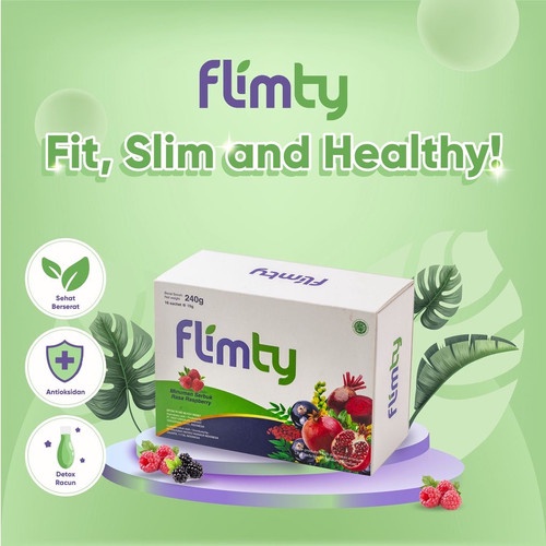 FLIMTY FIBER - 1BOX (16 SACHET) MINUMAN DETOX