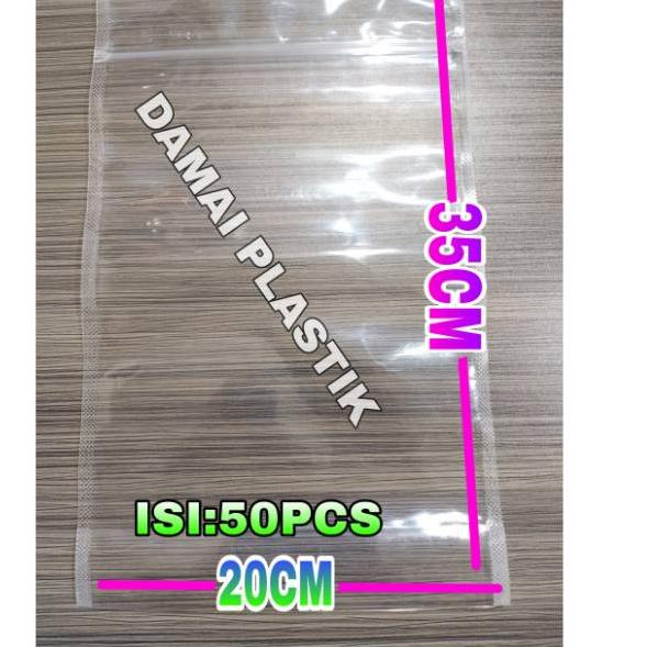 ✯ Isi:50pcs Standing Pouch 20x35 STP 20x35 Plastik Klip Kemasan Berdiri Plastik Snack 20 x 35 Ziploc