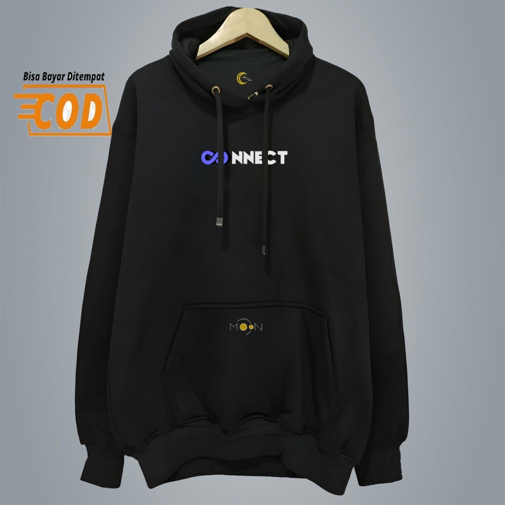 Hoodie pria distro aesthetic Hitam Full Motif Sweater hoodie pria distro murah Jaket hoodie pria distro keren Sweater cowok dewasa