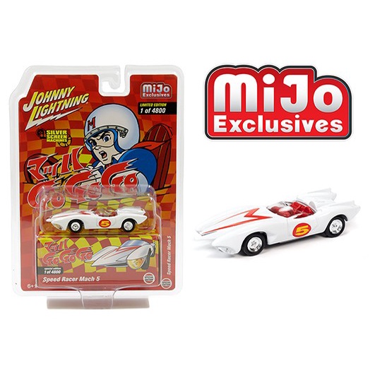 Terlaris Johnny Lightning 1/64 Mijo Speed Racer Mach 5