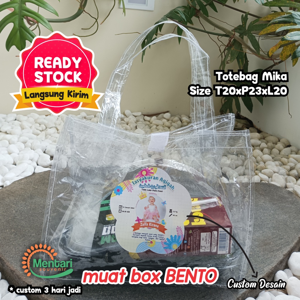 

Tas Ulang Tahun Anak Muat Box Bento Goodie Bag Ultah Ready Stock dan Custom