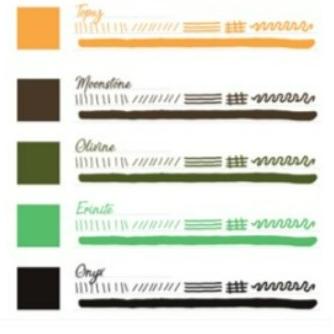 

MONTEVERDE Fountain Pen Ink 30ml Gemstone / Jungle