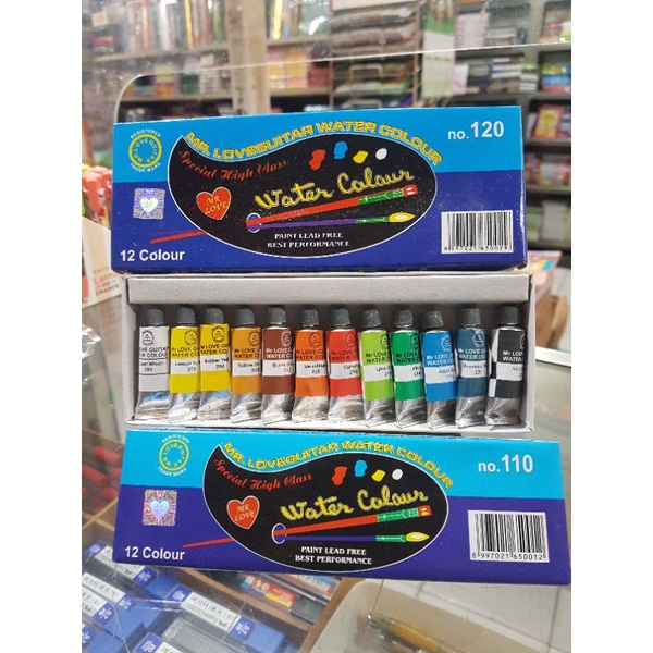

Cat Air 12 warna kecil dan tanggung. no 110 dan 120.