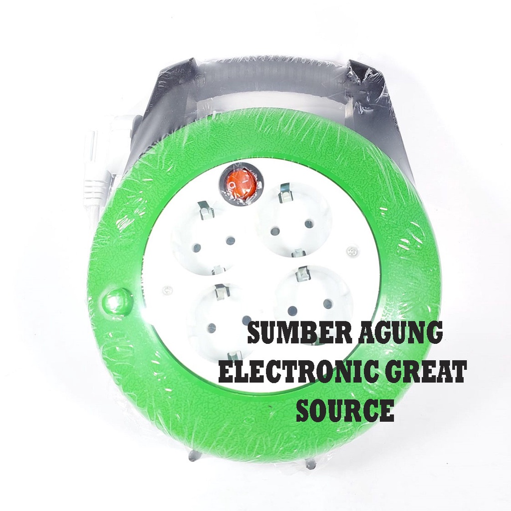 Reida Box Kabel Rol Panjang 15M 15 Meter Tombol Saklar Lampu SNI Bagus