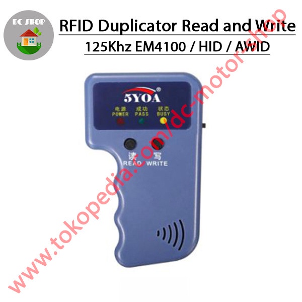 

[[JNT COD]] RFID Duplicator Alat Writer Copier RFID 125Khz EM4100 / HID / AWID