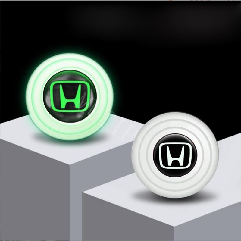 Honda 4/8 /12/16Pcs Baru Luminous Type Car Door Trunk Anti Shock Tabrakan Pad Silikon Stiker Mengurangi Kebisingan Penyangga Universal Untuk Civic CRV HRV BRV Freed Brio City Accord Jazz