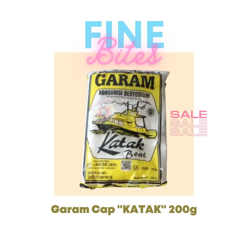 Garam cap Katak 200g