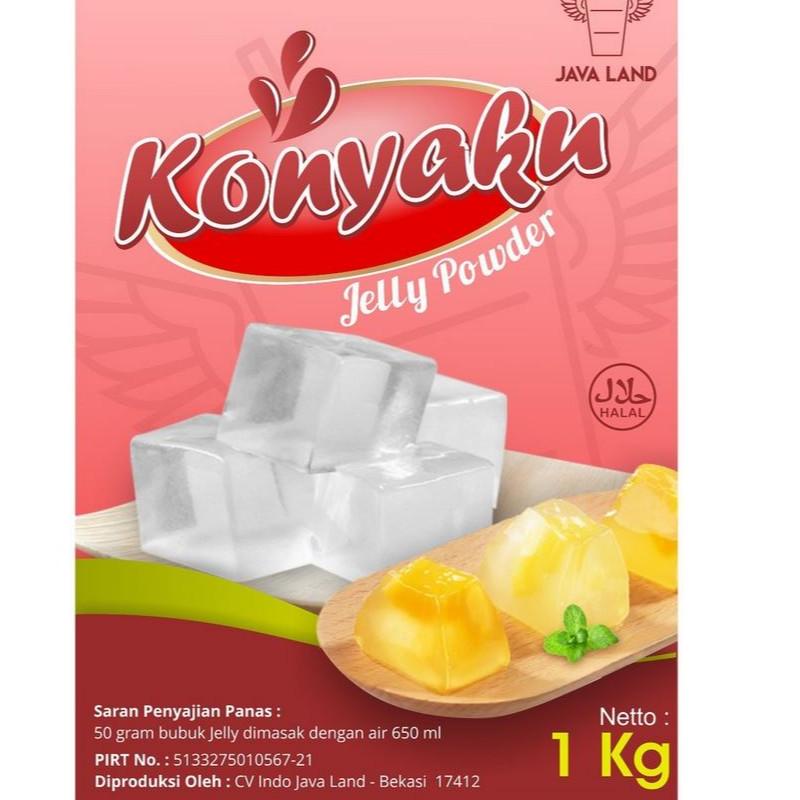 

♦ KONYAKU JELLY 1KG Seperti Nutrijel Bening Ekonomis ❋
