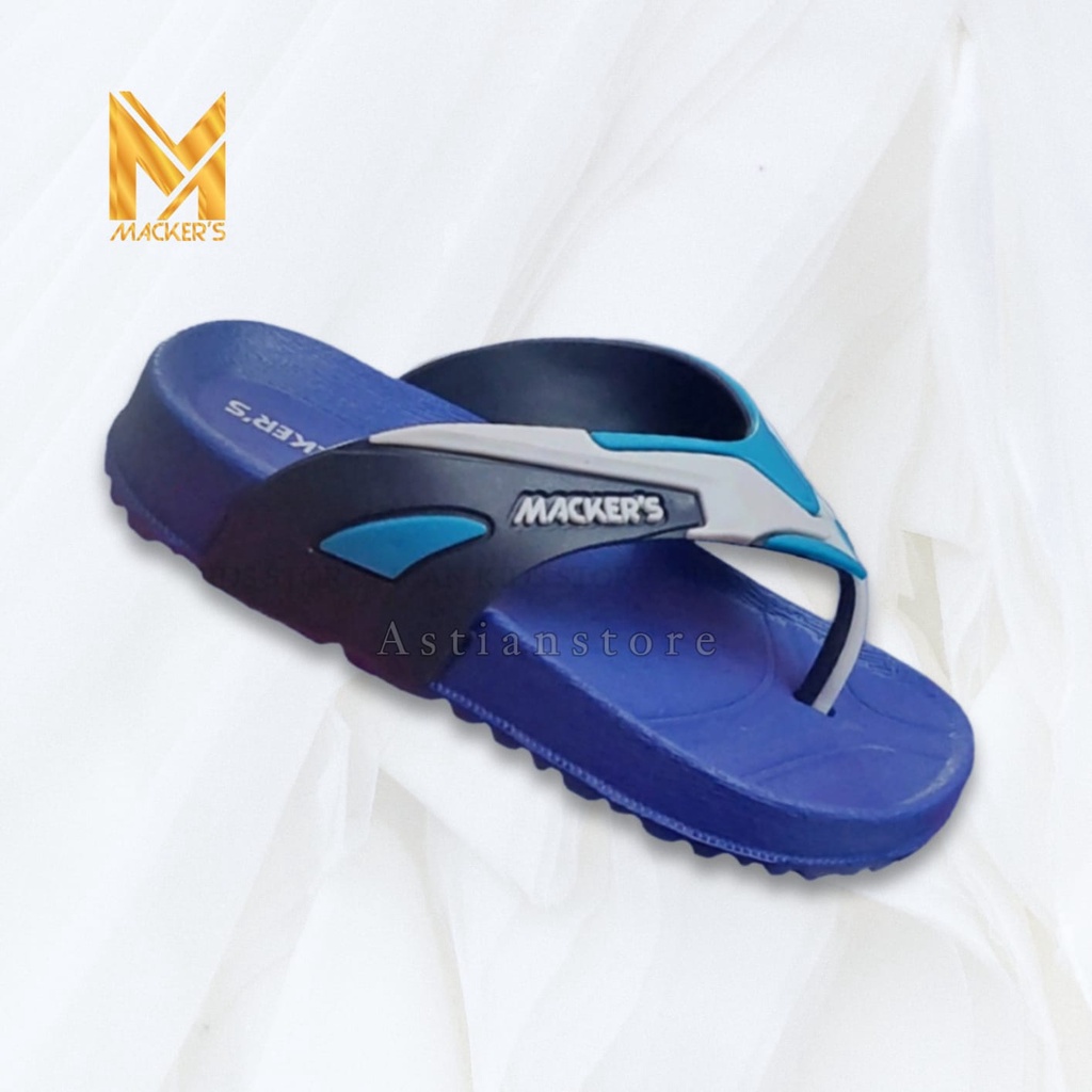 Sandal Jepit Anak Laki Laki Mackers Karet