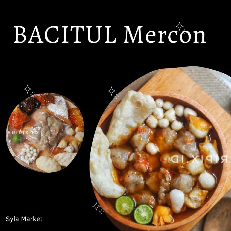 

BACITUL Mercon/ Baso Aci Tulang/ Baso Aci/ Baci/ Bakso/ Jajanan Viral/ Jajanan Lada/ Pedas