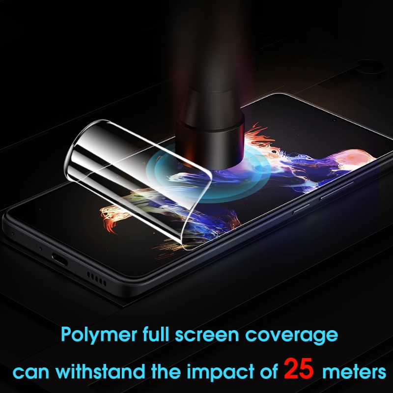 Anti-fingerprint Soft Film TPU Cell Phone Screen Film Sensitivitas Tinggi Ponsel Film Pelindung Anti-Pendam Film Kondensasi Untuk Redmi K60/K60Pro/K60E