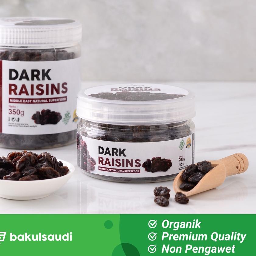 

❂ Kismis Hitam Dark Raisins Organic Premium Original 100% / Dark Raisin Organik ♧