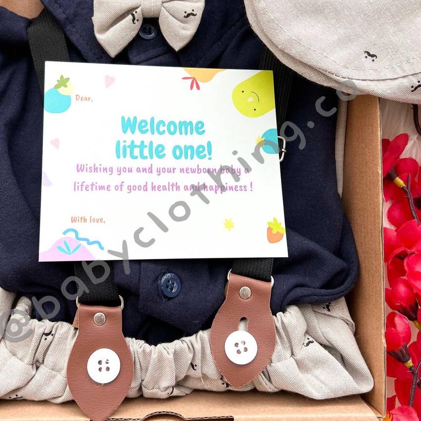 Terbaru |BMH|HAMPERS Baju setelan jumper celana dasi pergi jalan lucu bestseller fashion anak bayi c