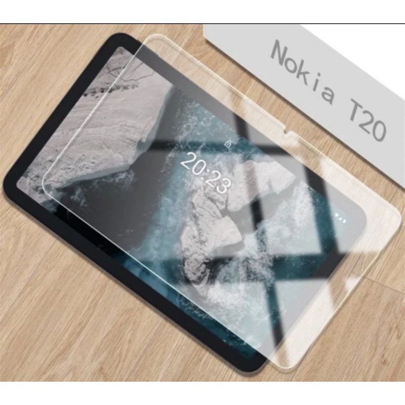 Tempered Glass Nokia T21 / T20 10.4 inch Screen Protector Antigores Tablet Guard Bening Clear