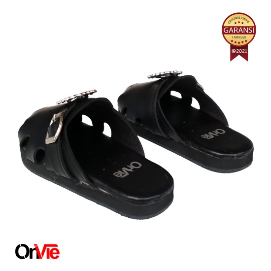 Sandal Casual Anak Perempuan daisy Sandal Kulit Anak Sandal Kulit Selop Bunga Krisan