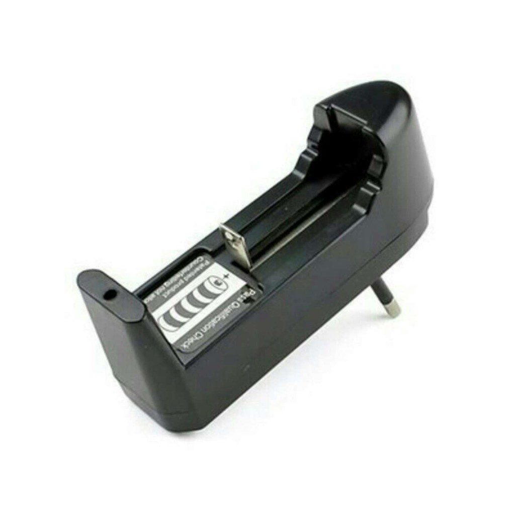 Ces Baterai 1 Slot Desktop Universal Charger Baterai 1 Slot 18650 Senter Vape Charger Baterai 18650 