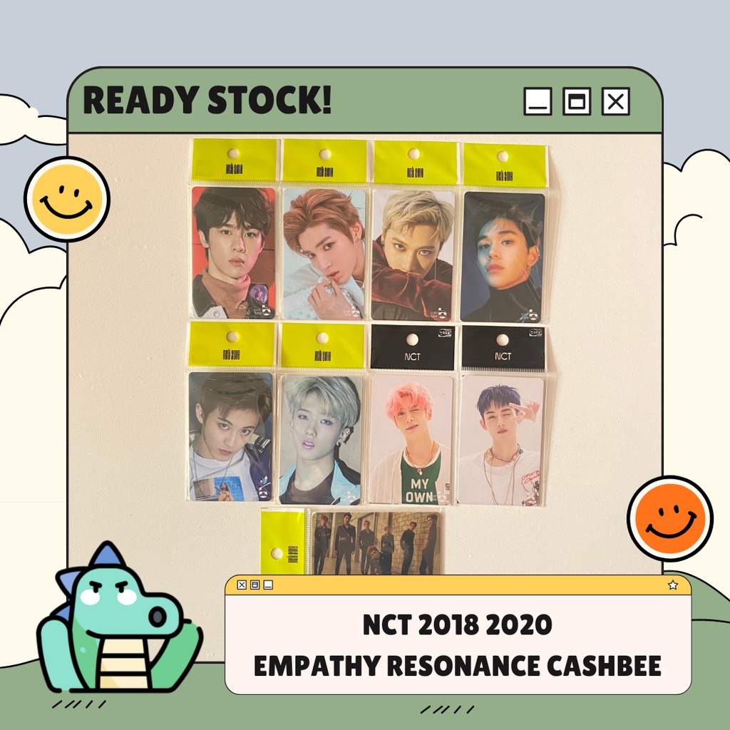 [READY STOCK] NCT 2018 2022 - Emphaty Resonance Cashbee SEALED Traffic Card Departure Kun Taeyong Te