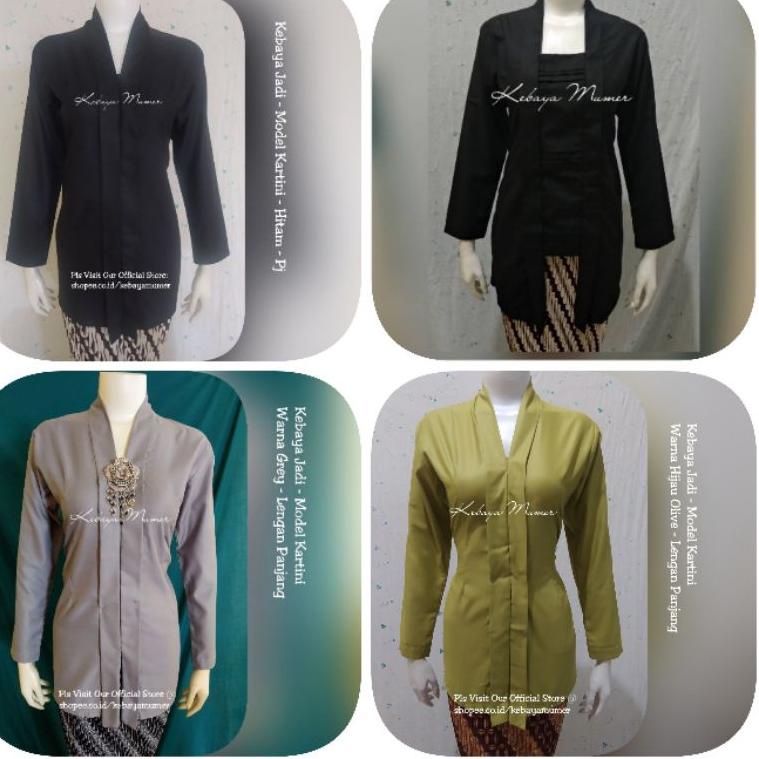 RECOMENDED Kebaya Kutubaru Murah | Kebaya Kartini Hitam | Kebaya Kutubaru Opnesel | Kebaya Murah