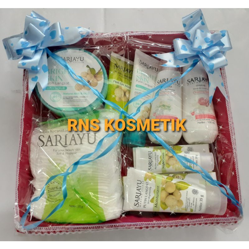 Sariayu Brightening/Mencerahkan Wajah/ Paket Seserahan/Hantaran Nikah/Kado Ulang Tahun
