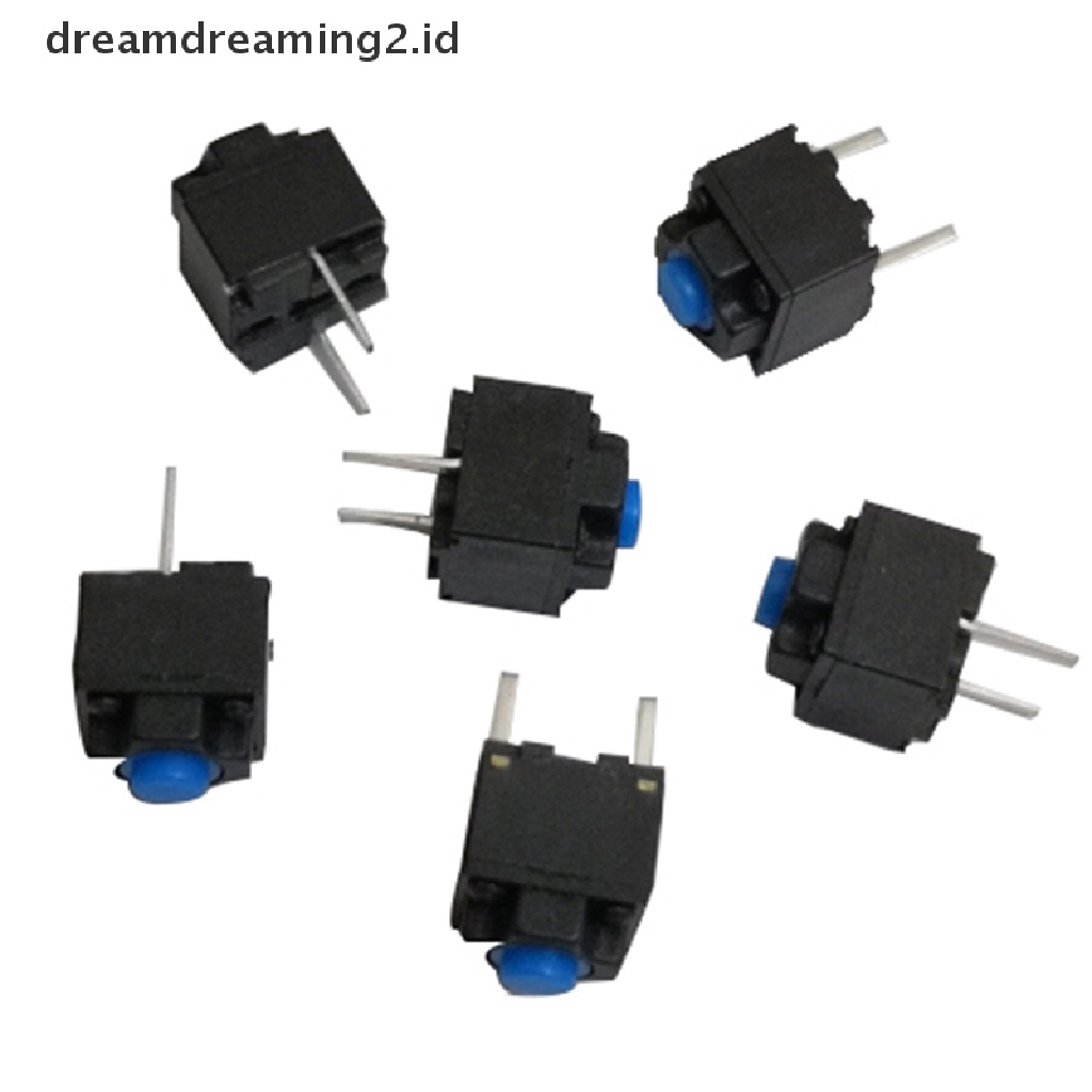 (dream) 10pcs 6 * 6 * 7.3mm Silent Switch Mouse Micro Switch Push Button Switch.