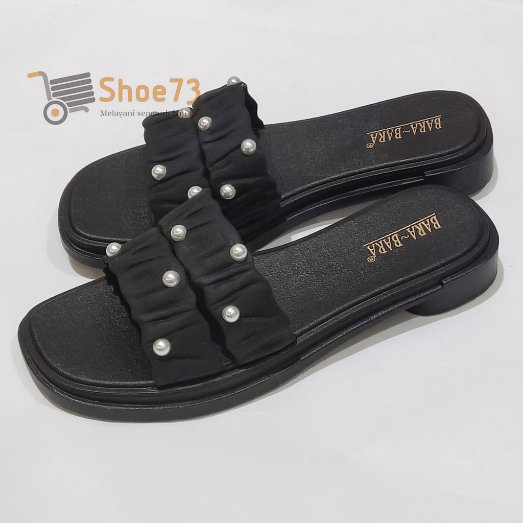 BARA BARA JSL 2205 -8 SIZE 36-40 ORIGINAL l Sandal Selop jelly wanita l Sendal kokop cewek impor