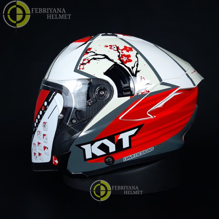 Terlaris Helm Kyt Nfj Xavi Fores Sakura