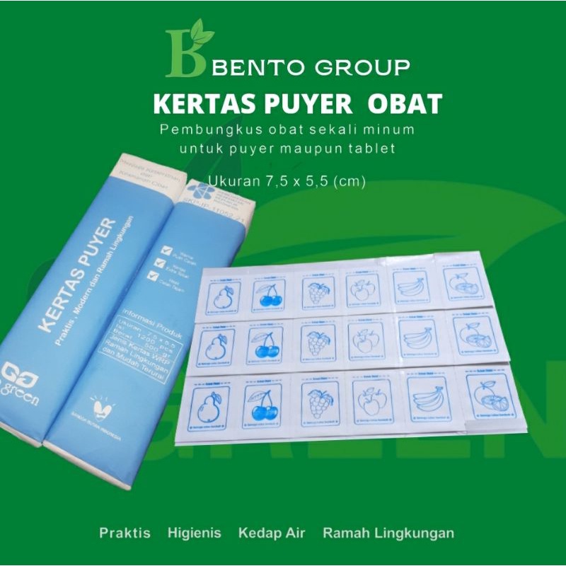 Kertas Puyer Desain Buah