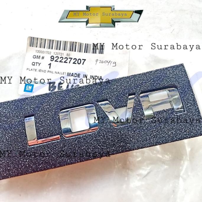 TERLARIS Emblem LOVA Chevrolet Lova ,