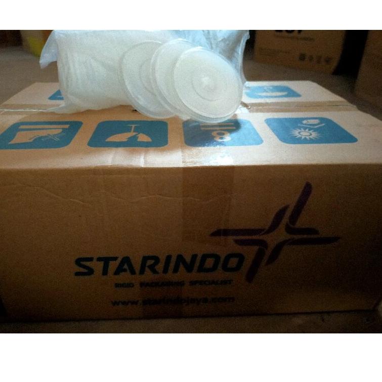 

J21 TUTUP GELAS POP ICE DATAR DIAMETER BESAR 9,5 cm STARINDO TREND ぉ