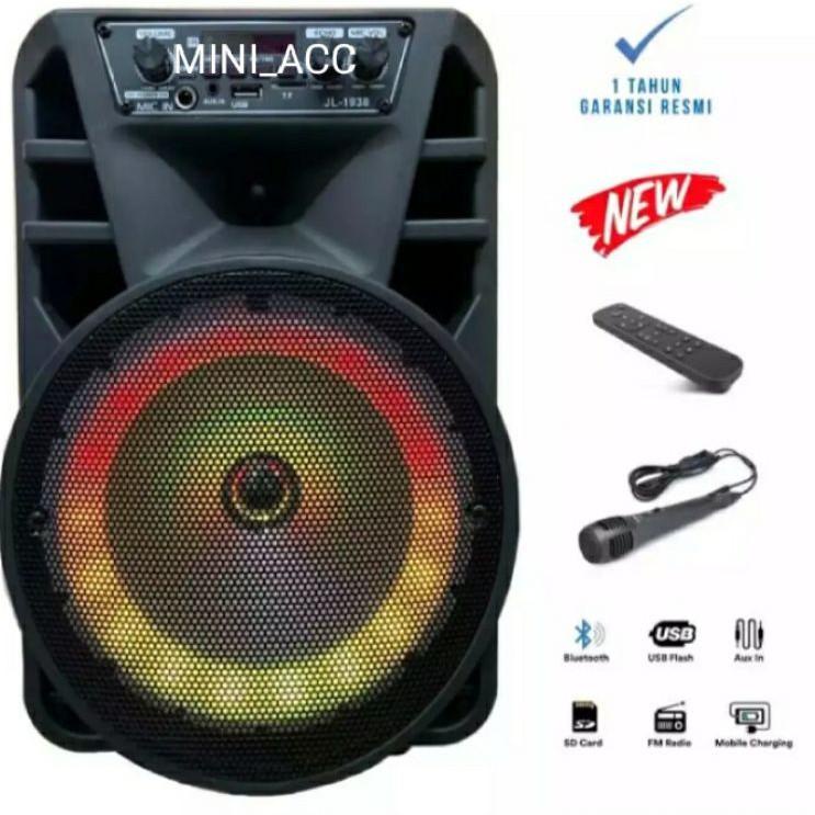 ♡ SPEAKER KARAOKE BLUETOOTH ST-5002 BONUS MIC ✸