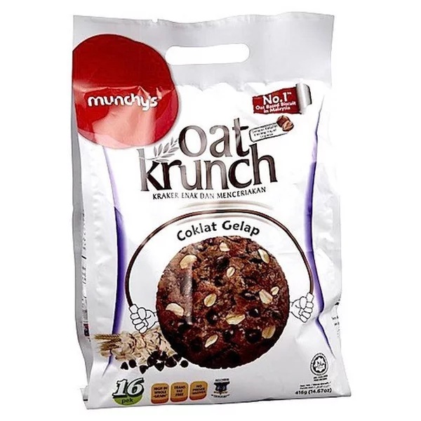 

Munchys Oat Krunch Biskuit Krakers Gandum Isi 15pcs