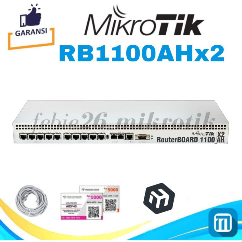 MikroTik  RouterBoard RB1100AHx2 RB1100AHx4 CCR 1036 12G 4S