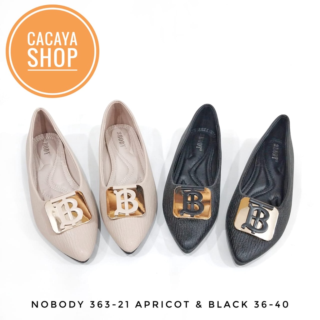 SANDAL SEPATU WANITA NOBODY 363-21 CACAYA