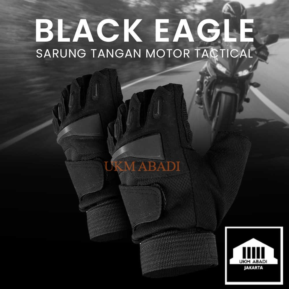 Sarung Tangan Motor Tactical Half Finger Luxury Premium PC016