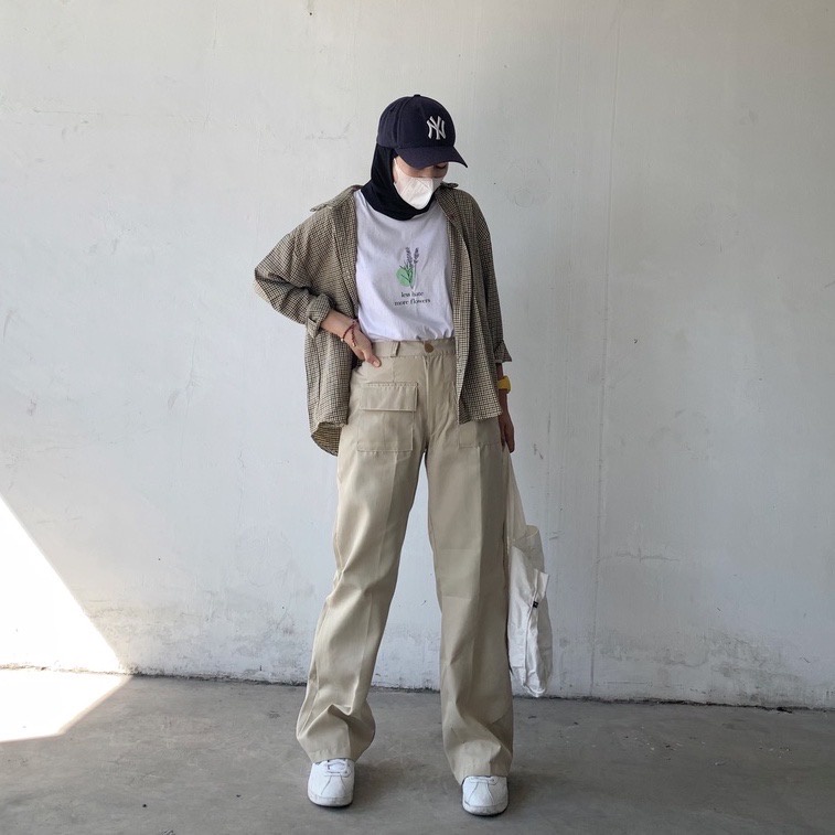 RUBBY PANTS POCKET / KULOT DRILL POCKET