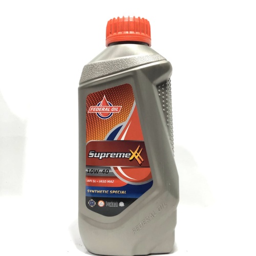 [HOY] oli mesin motor Federal oil Supreme XX 10W-40 800ML orisinil asli
