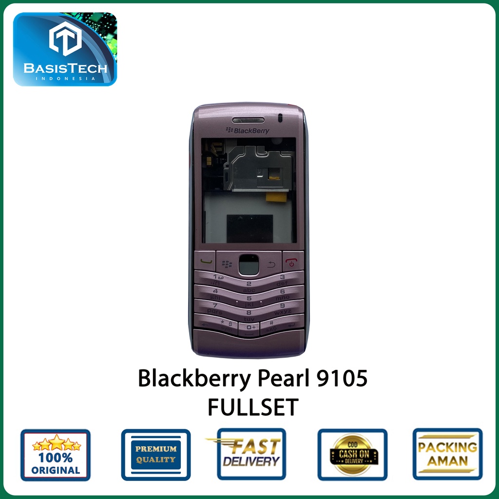 HOUSING CASING BLACKBERRY BB PEARL 9105 FULLSET ORIGINAL QUALITY