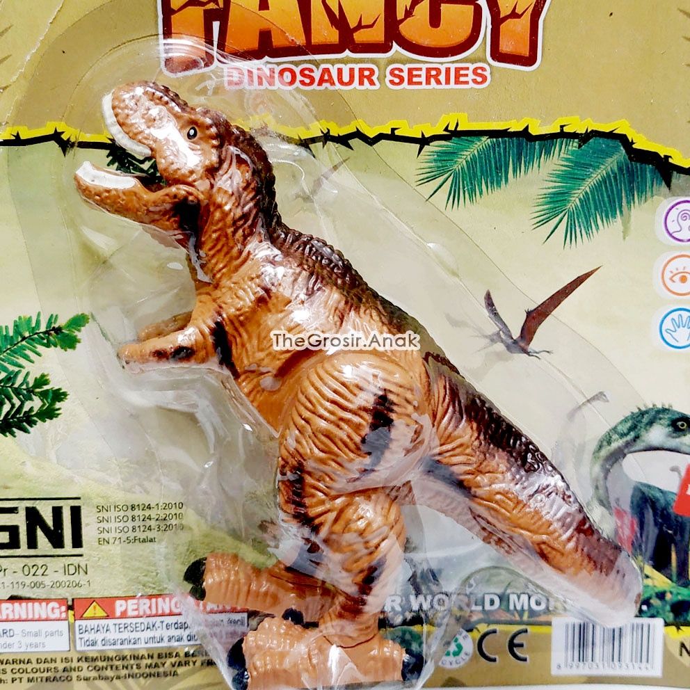 Fancy Dinosaur Series Kunci Putar Dino Dinosaurus Bisa Jalan