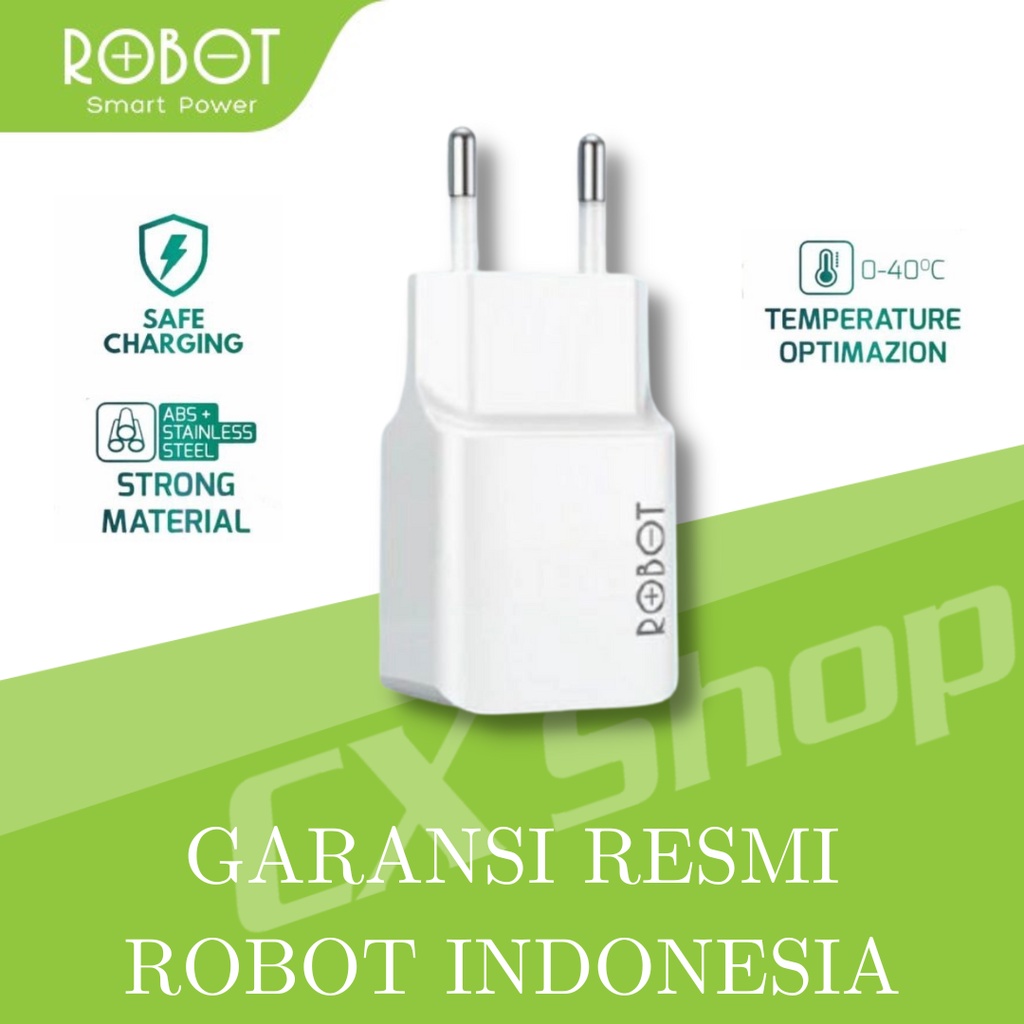 Robot RT-K10 Adapter Charger Single Output 1A Smart Charging