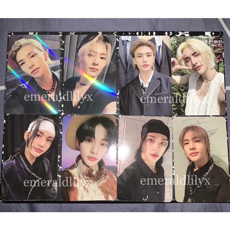 READ DESC Hyunjin Photocards Benefit PC Maxident D’Festa Ktown Makestar Stray Kids