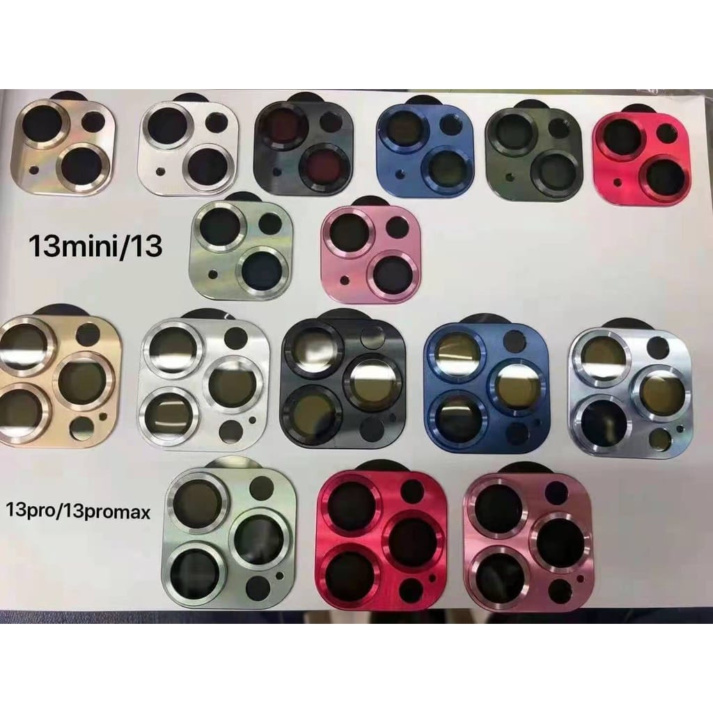 FULL COVERED RING CAMERA IPHONE 14 PROMAX 14 PRO 14 PLUS 14 METAL PELINDUNG LENSA KAMERA