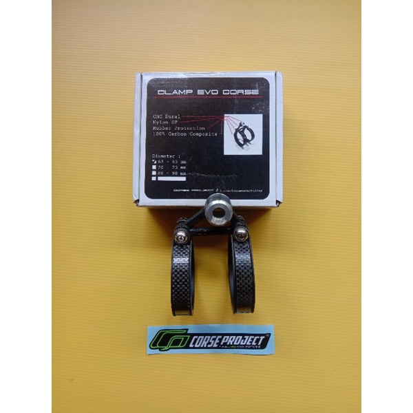 breket silencer 2tak clamp silencer 2tak dbs tyga corse project