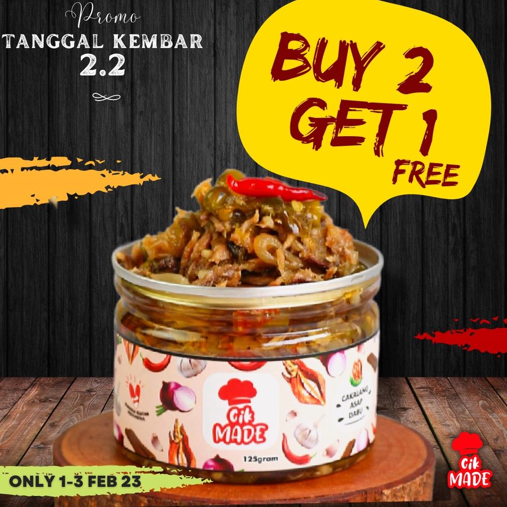 

2.2 Men Sale Cakalang Asap Dabu " Cik Made " - 125 Gram Terjamin